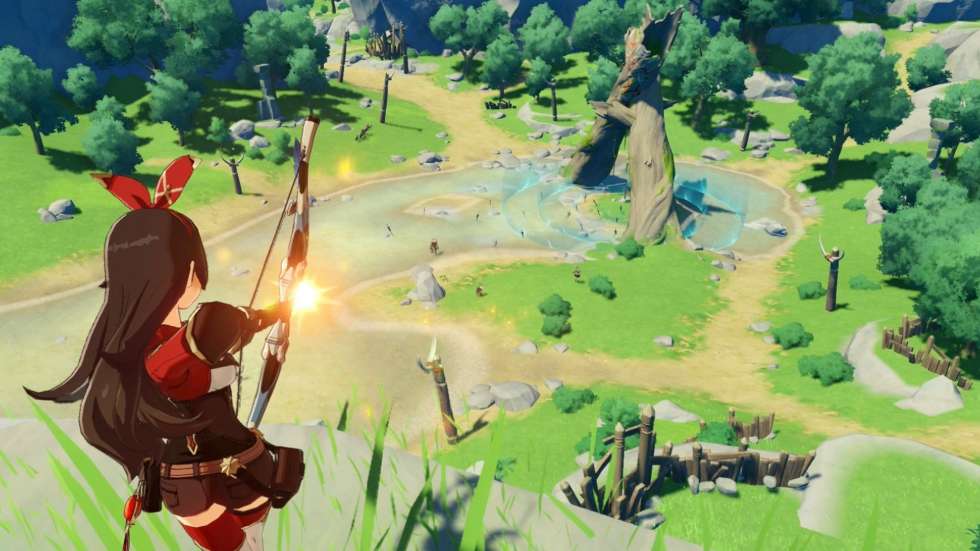 Первый трейлер и скриншоты Genshin Impact, RPG вдохновленной The Legen