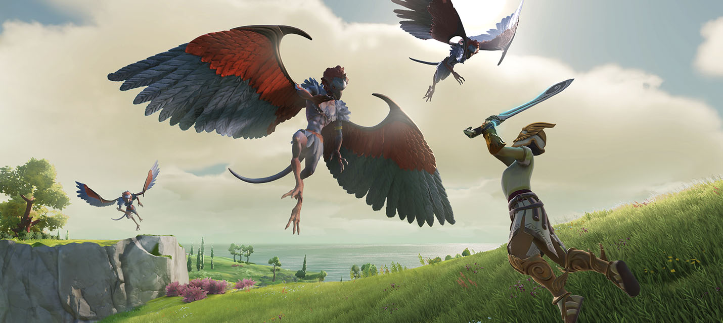 Зевс, бестиарий и локации на первых скриншотах Gods & Monsters