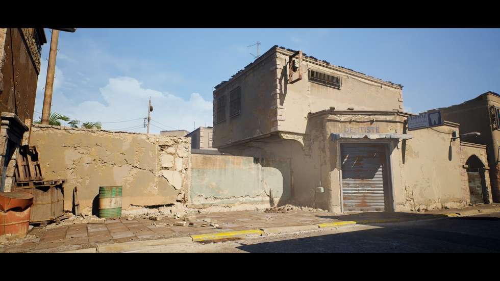 Взгляните на фотореалистичный De_Dust 2 воссозданный на Unreal Engine