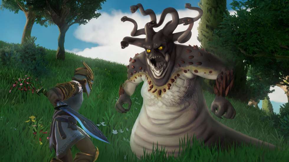 Зевс, бестиарий и локации на первых скриншотах Gods & Monsters