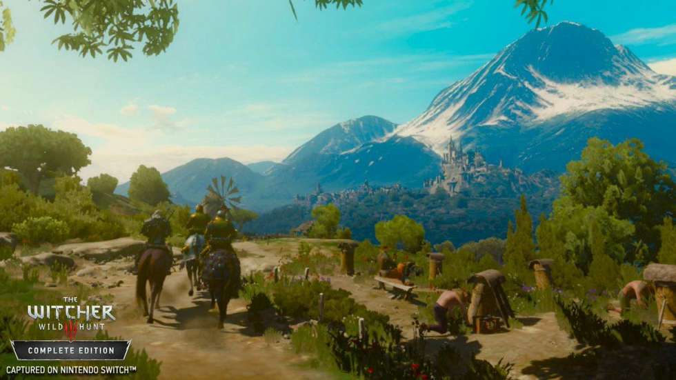 Ведьмак в миниатюре - первые скриншоты Switch-версии The Witcher 3: Wi