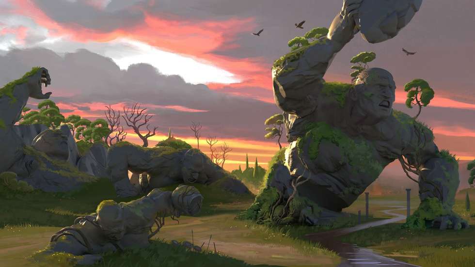 Зевс, бестиарий и локации на первых скриншотах Gods & Monsters