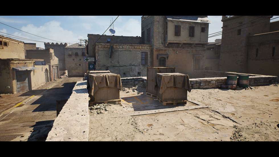 Взгляните на фотореалистичный De_Dust 2 воссозданный на Unreal Engine