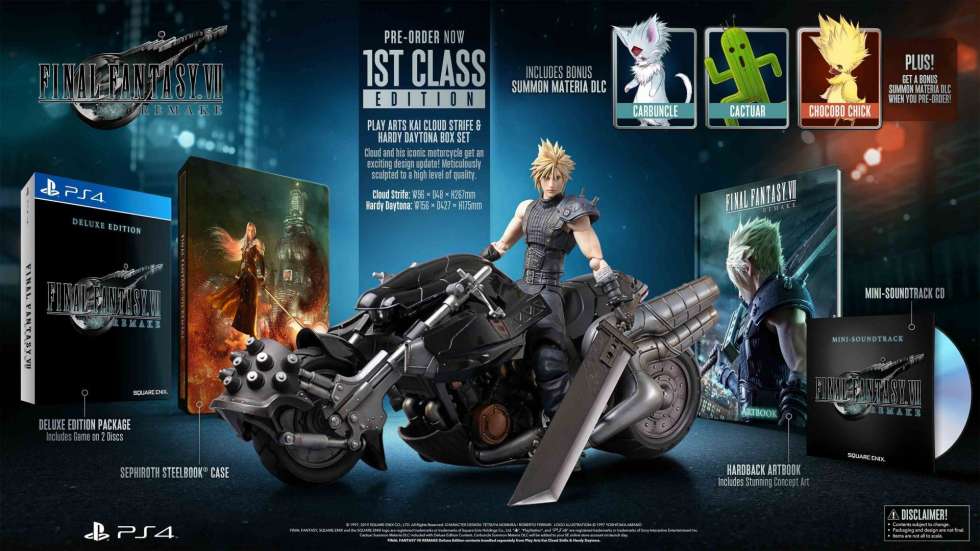 Кактуар и Карбункул появятся в ремейке Final Fantasy VII в качестве DL
