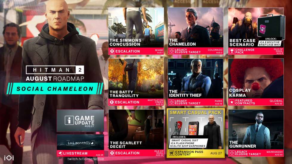 Не баг, а фича - разработчики вернули в Hitman 2 самонаводящийся чемод
