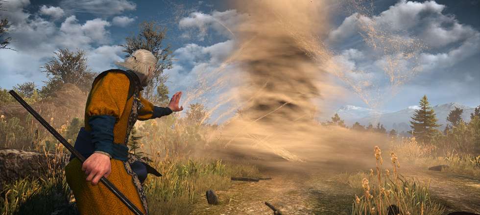 Мод добавляет в арсенал Геральта из The Witcher 3: Wild Hunt возможность призывать торнадо и големов