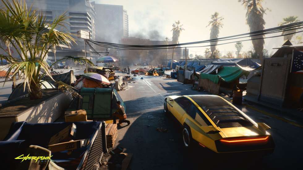 Районы Найт-Сити на новых скриншотах Cyberpunk 2077