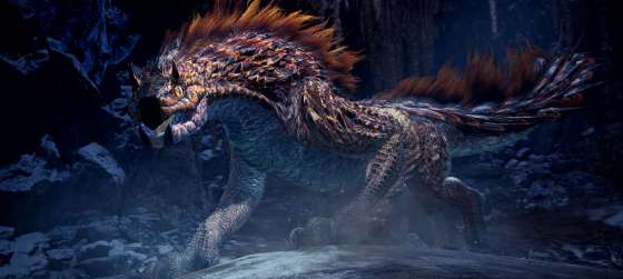 Monster Hunter World: Iceborne - встреча с Зиногром