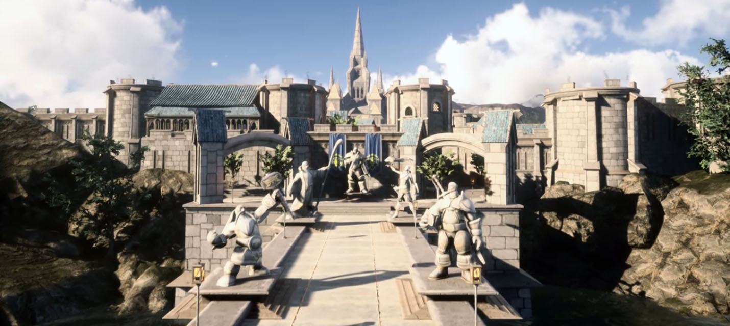 Взгляните на Штормград из World of Warcraft воссозданный на движке Unreal Engine 4