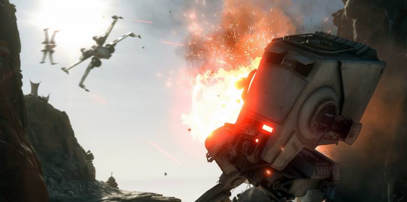 DICE тизерит геймплей с PC-версии Star Wars: Battlefront