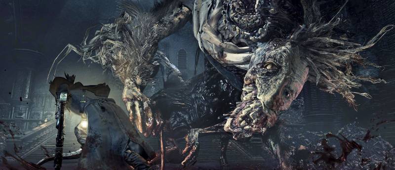 Игрок убил последнего босса Bloodborne: The Old Hunters на новой игре+7 не используя оружие, броню и лечение