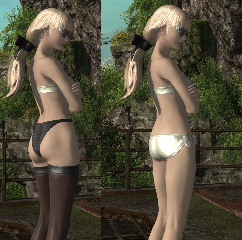 Спасибо, Йоко! - Наряд 2B в FFXIV делает задницу вашего персонажа прив