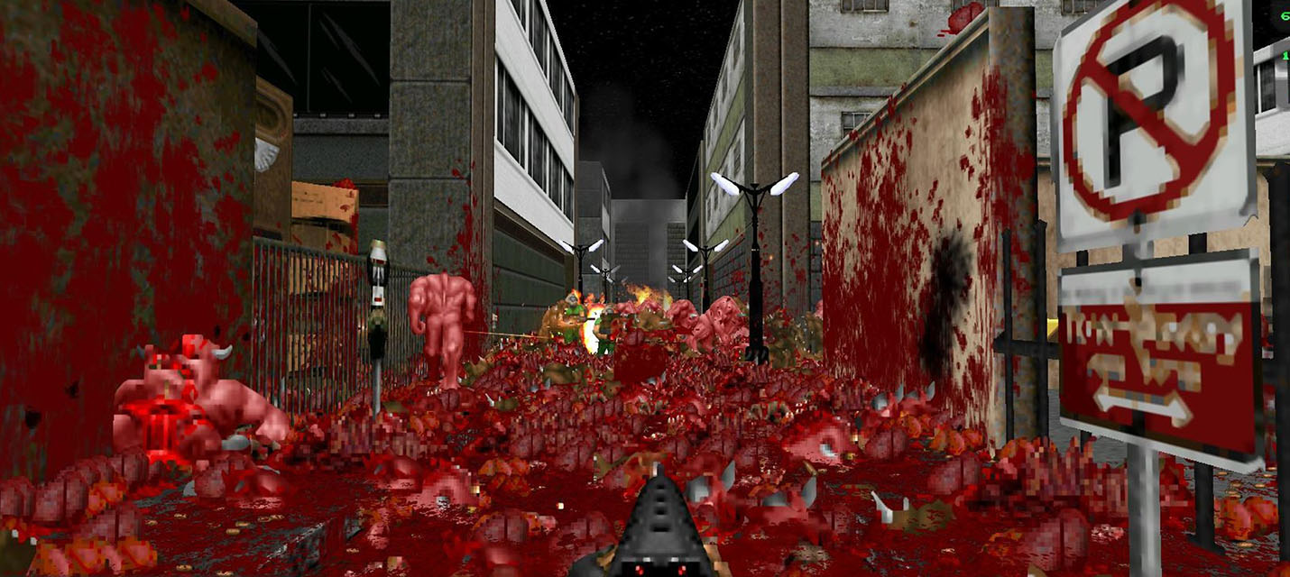 Моддер объединил Brutal Doom и Meatgrinder