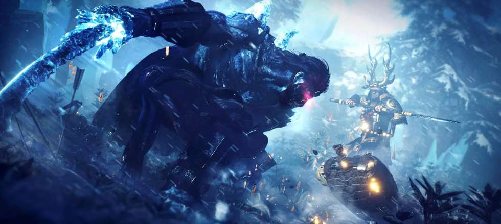 Вмерзшая в лёд Анэгаве и Ёкай на новых скриншотах NiOh 2