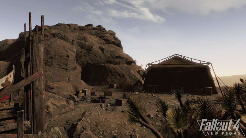 Мохавская Пустошь на новых скриншотах модификации Fallout 4: New Vegas