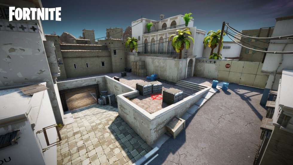Dust II появится в Fortnite благодаря фанатам