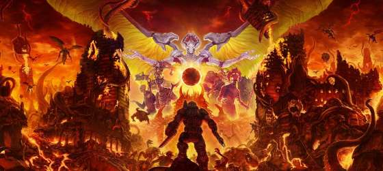 Экскурсия по орбитальному хабу Палача Рока из Doom Eternal