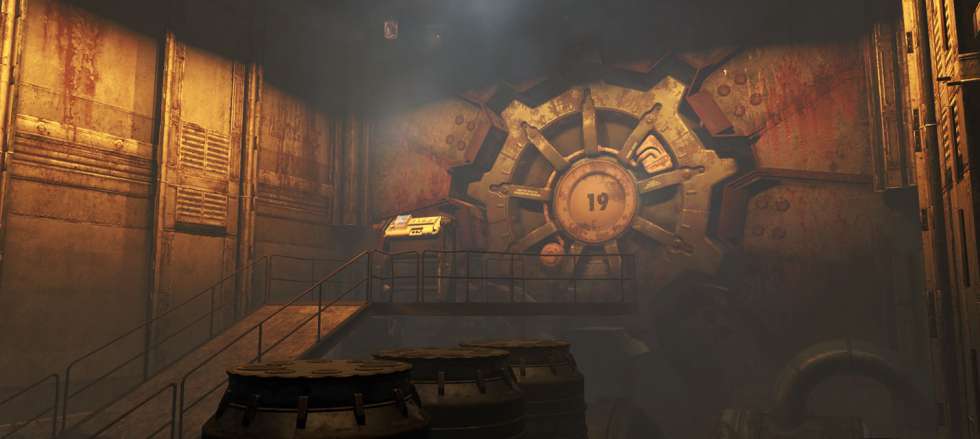 Вход в Убежище 19 и другие скриншоты Fallout 4 New Vegas