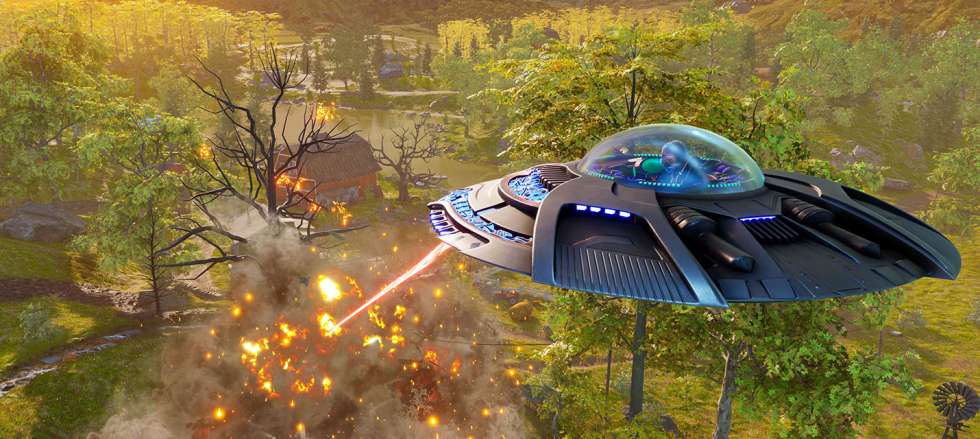 Около 14 минут геймплея ремейка Destroy All Humans!