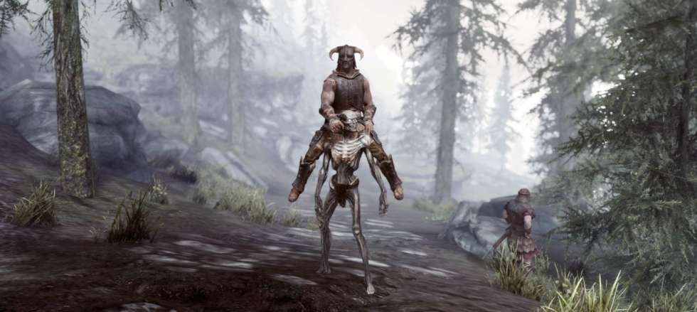 С этой модификацией вы сможете оседлать драугра в The Elder Scrolls V: Skyrim