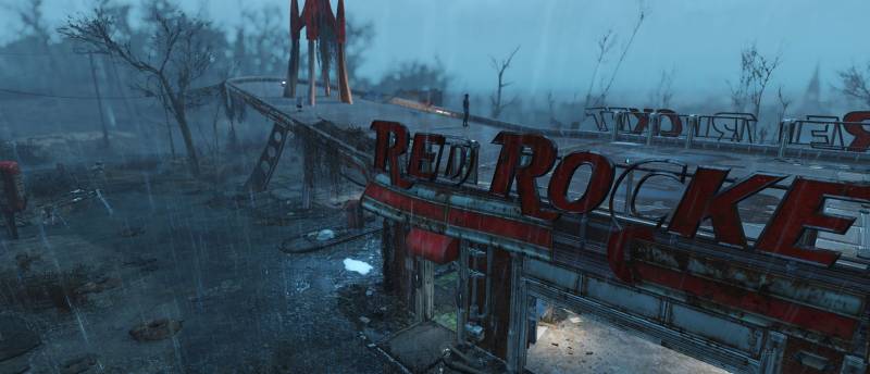 Самый популярный мод для Fallout 4 сейчас это... Экстремальные погодные условия