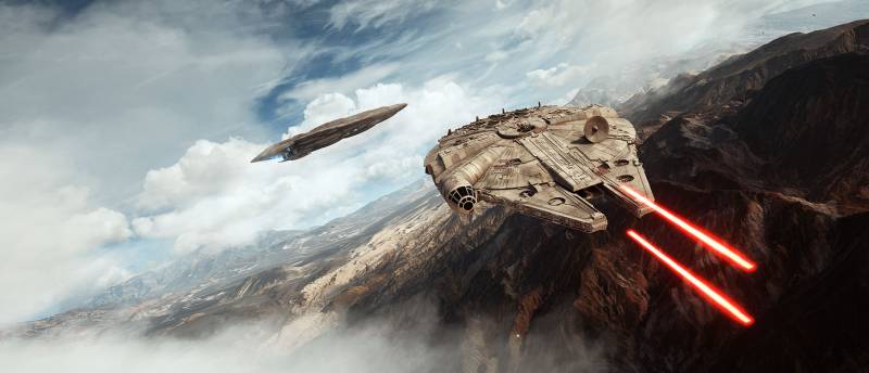 Этот скриншот Star Wars: Battlefront показывает насколько близка игра к фильму