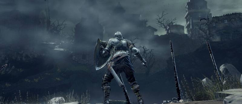 Детали Dark Souls 3 из Японских рекламных плакатов