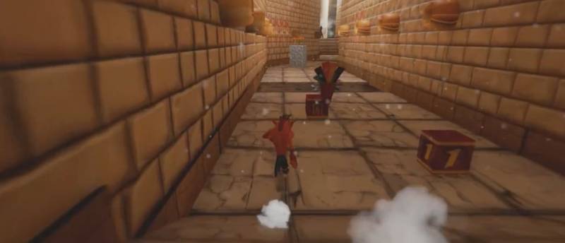Вот Crash Bandicoot на Unreal Engine 4