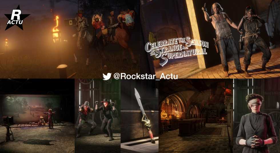 Датамайнеры нашли хэллоунский контент из Red Dead Online