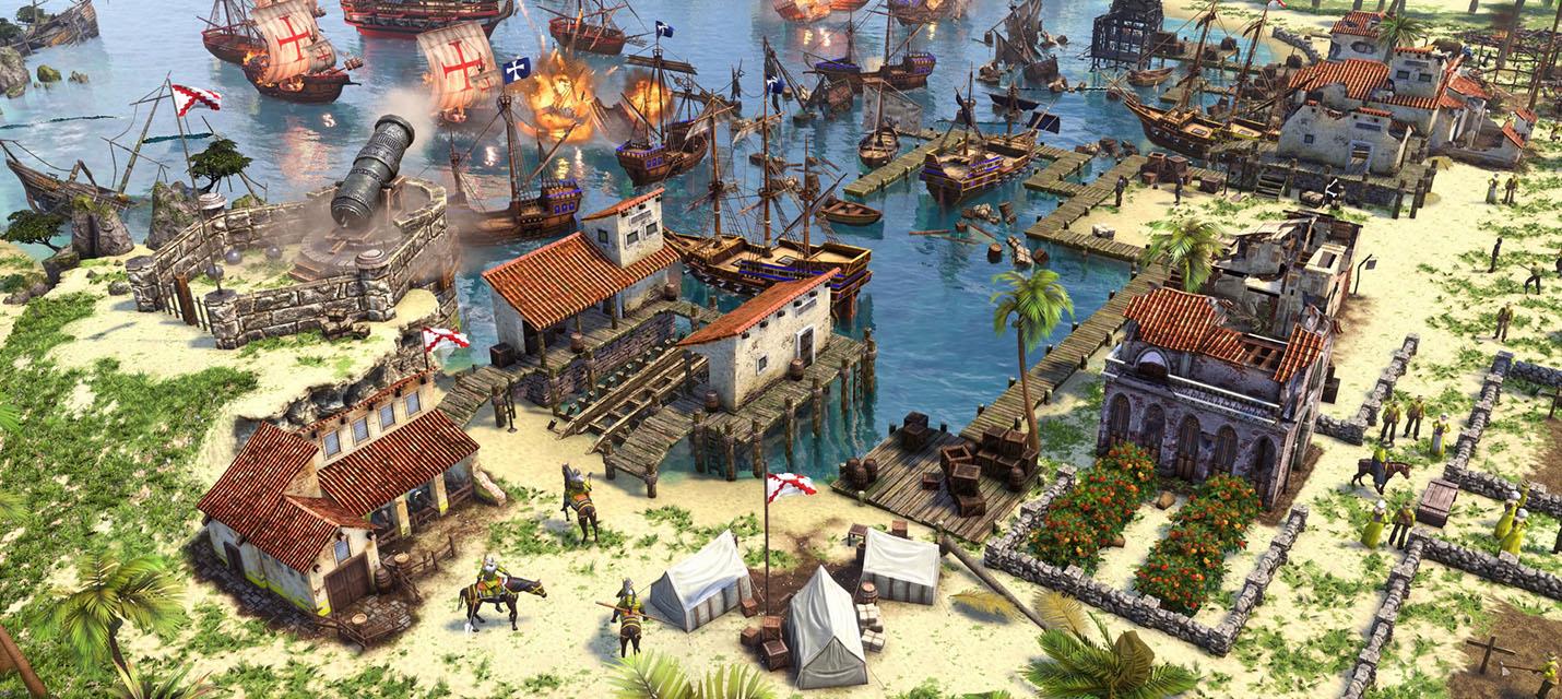 10 минут геймплея Age of Empires III: Definitive Edition