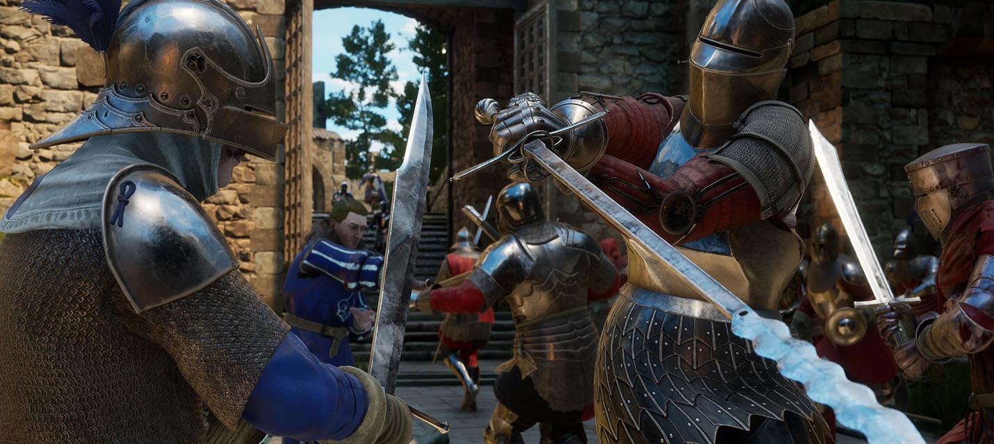 В Mordhau появился ранговый режим 3 на 3, оружие и гора косметики