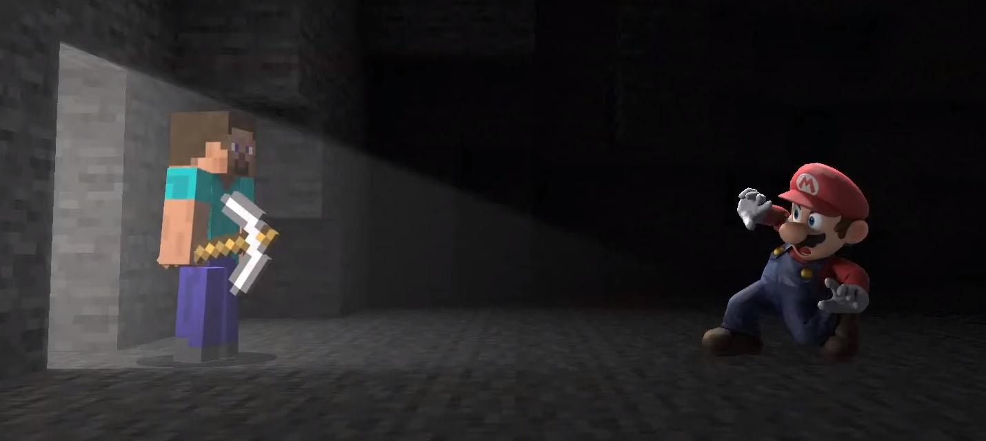 Протагонист Minecraft станет бойцом в Super Smash Bros. Ultimate
