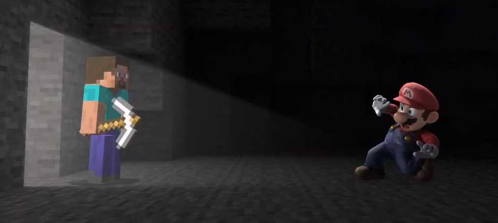 Протагонист Minecraft станет бойцом в Super Smash Bros. Ultimate