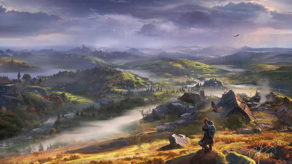 Бескрайние просторы и снега на новых концепт-артах Assassin’s Creed: