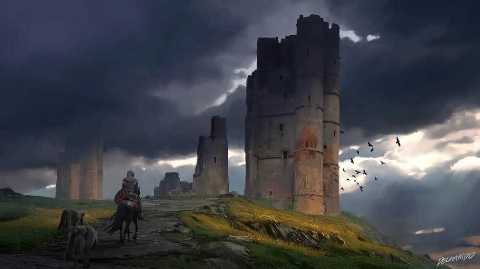 Бескрайние просторы и снега на новых концепт-артах Assassin’s Creed: