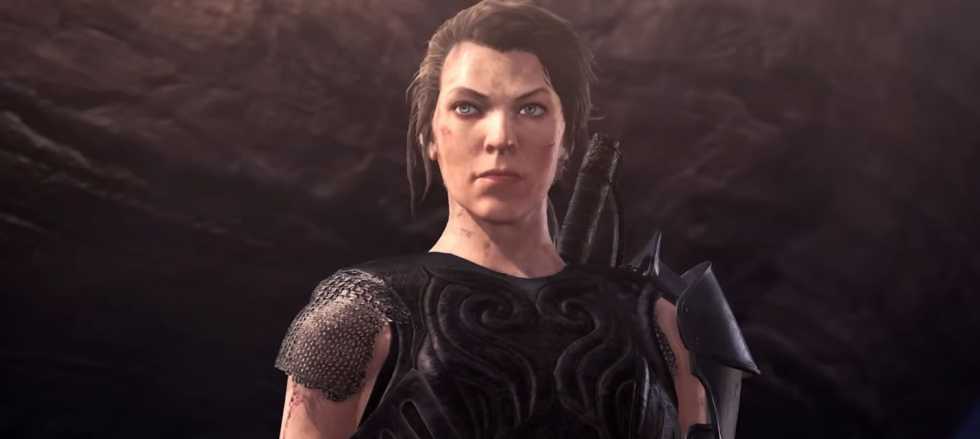 В Monster Hunter World появится персонаж Миллы Йовович из экранизации