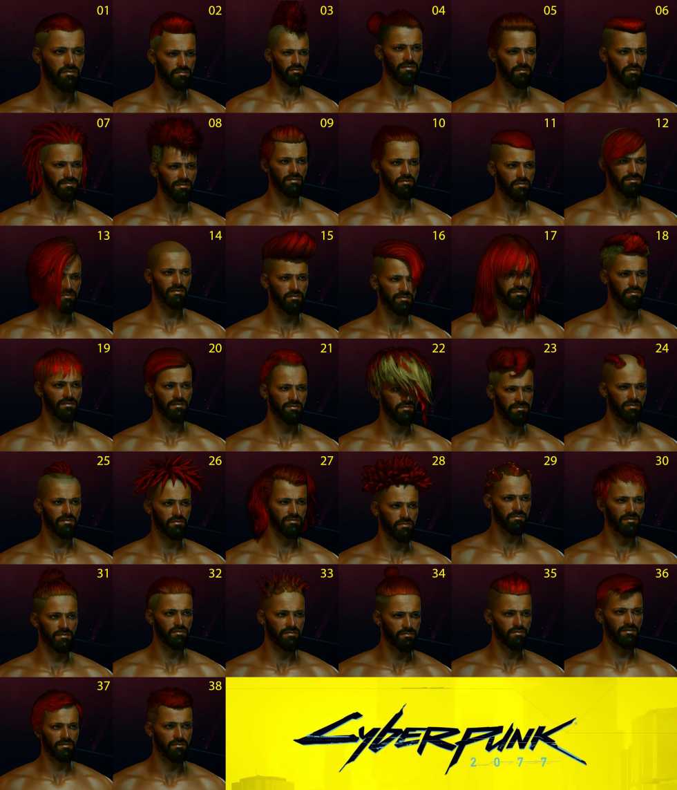 В Cyberpunk 2077 можно поменять прическу, но пока только с помощью ред