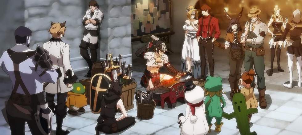 Взгляните на рекламный ролик Final Fantasy XIV в стиле аниме