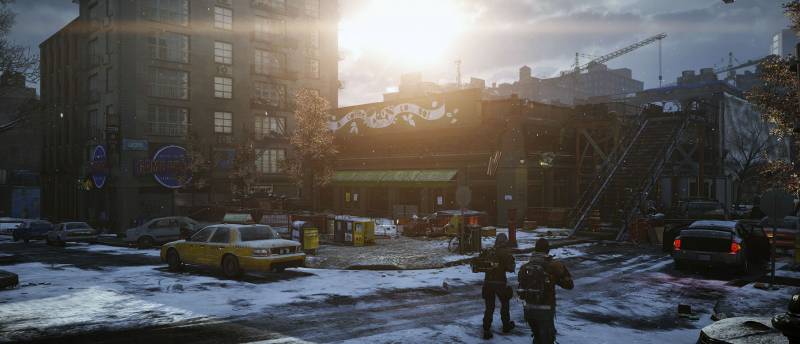 Графические настройки The Division из бета клиента и сравнительные скриншоты low vs ultra