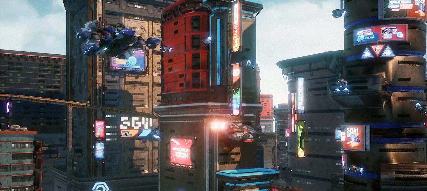 Дебютный трейлер градостроительной стратегии CyberTown в сеттинге киберпанка