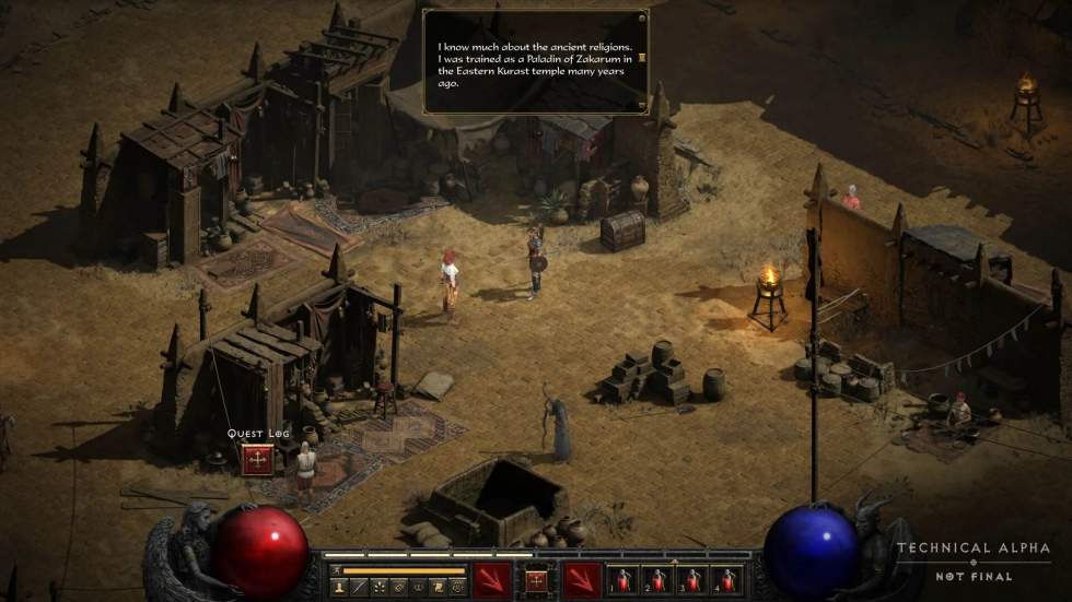 Новые скриншоты раннего билда Diablo II: Resurrected