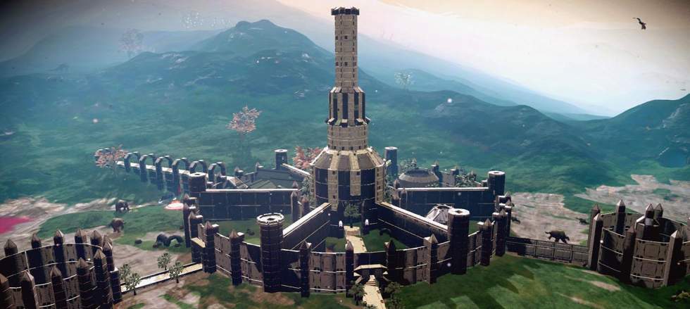 Энтузиасты воссоздают в No Man's Sky Имперский город из The Elder Scrolls IV: Oblivion