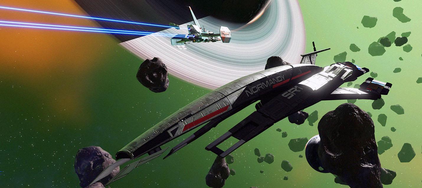 В No Man's Sky можно обзавестись «Нормандией» из Mass Effect