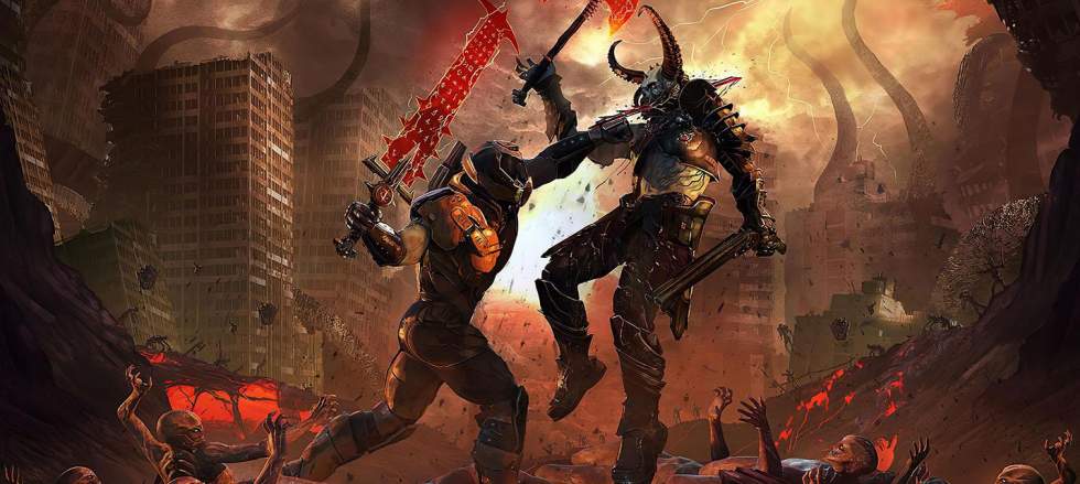 Первый геймплей Doom Eternal с  технологией DLSS и трассировкой лучей