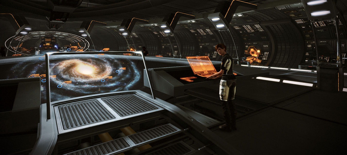 Режим исследования от первого лица доступен в Mass Effect: Legendary Edition