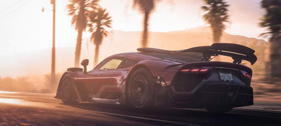 Погодные эффекты в небольшом отрезке Forza Horizon 5