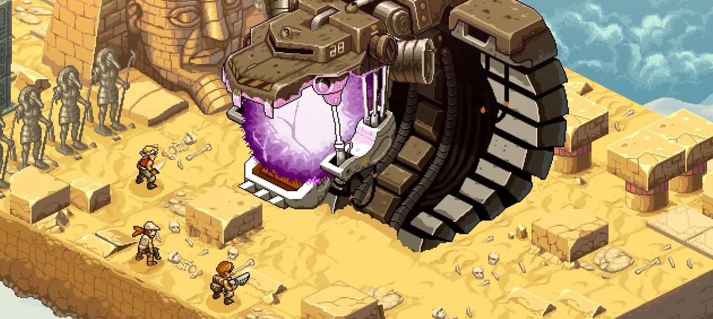 Первый геймплея пошаговой тактики Metal Slug Tactics
