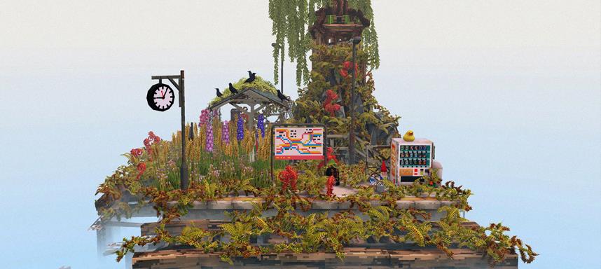 В Steam вышел медитативный симулятор постапокалиптического садовника Cloud Gardens