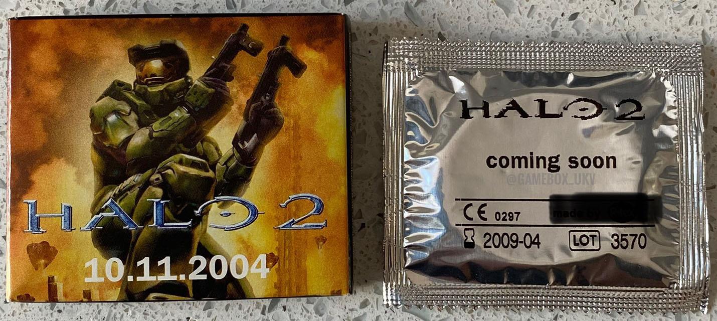 Взгляните на крайне раритетные презервативы Halo 2 и Xbox