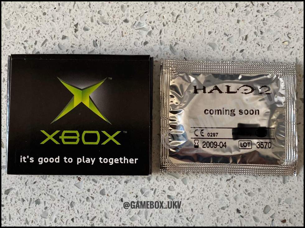 Взгляните на практически раритетные презервативы Halo 2 и Xbox